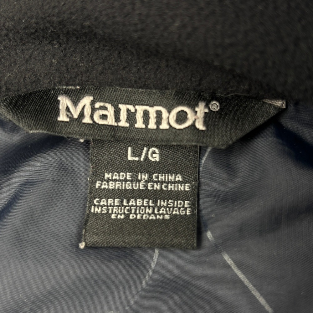 Marmot Variant Jacket Womens Large Black Pink Quilted Hybrid Fleece Full Zip - Picture 6 of 8